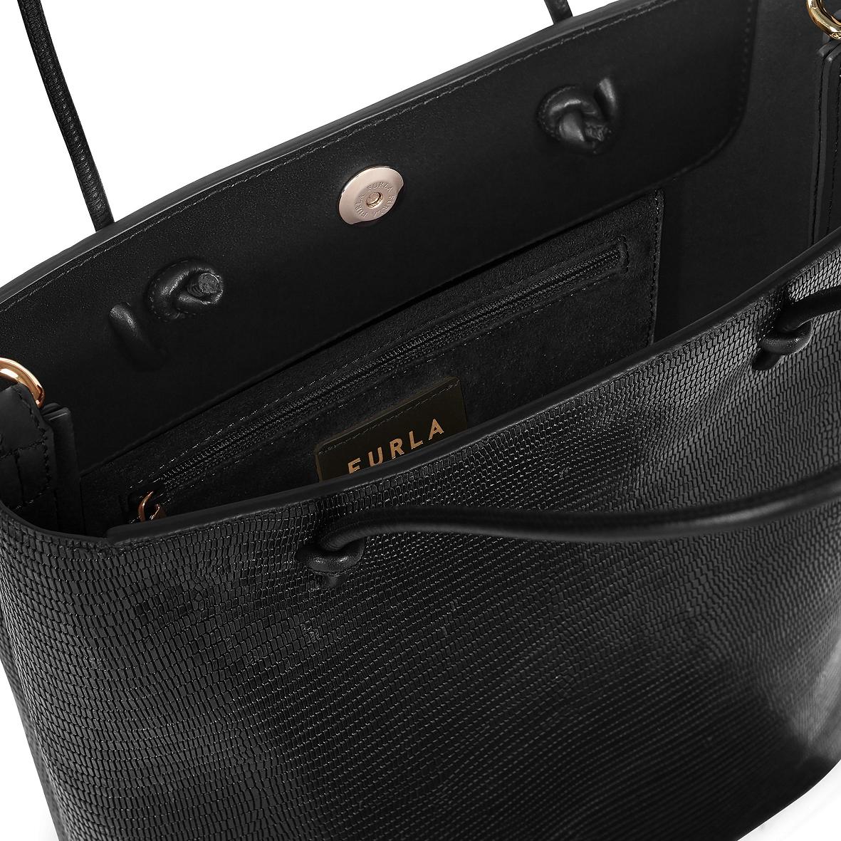 Furla Essential Tasker Danmark - Håndtasker Dame Sort PWZ207645